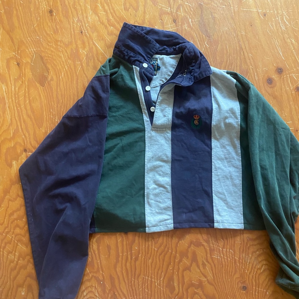 Chaps Ralph Lauren cropped shirt